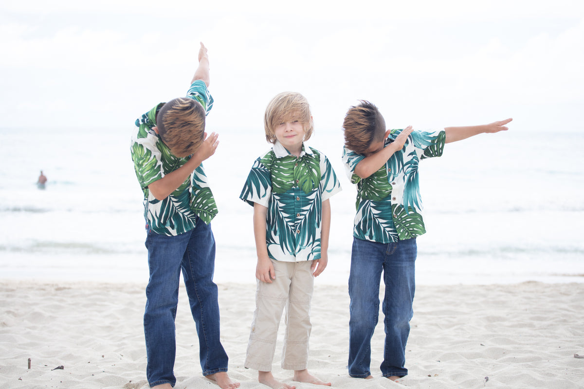 Kids Hawaiian shirts: Aloha aloha animals t shirts-CL – Colamaga