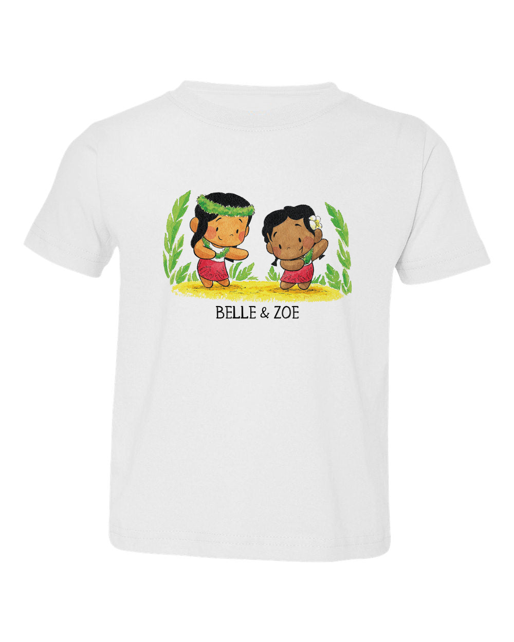 Belle & Zoe MAY DAY HULA KIDS Tee-Shirts