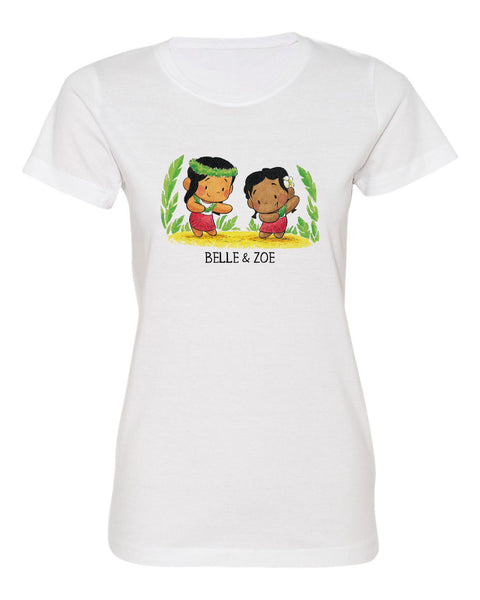 Seaside lære generøsitet Belle & Zoe MAY DAY HULA WOMENS Tee-Shirts – Coradorables Hawaii