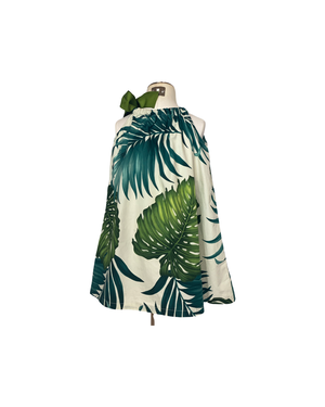 Coradorables GIRLS MONSTERA Signature Ribbon Dress M Coradorables GIRLS MONSTERA Signature Ribbon Dress M
